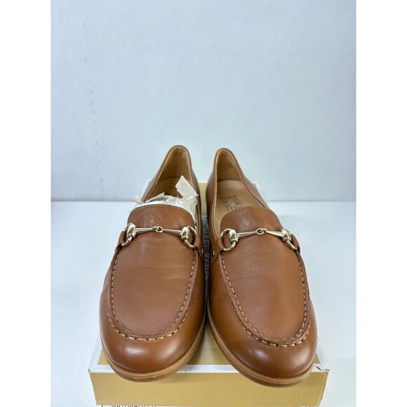 Naturalizer Women's Macey Slip-On Brown Loafers/Flats In Saddle Leather Sz 9.5M - Picture 6 of 8